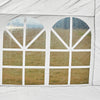 2m/3m Gazebo Marquee Heavy Duty Garden Tent Showerproof Full Side Curtains Party