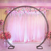 Large Moon Gate Wedding Backdrop Stand Arch Frame Flower Plant Rack Party Decor