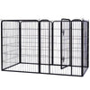 6 Panel Foldable Pet Play Pen Puppy Dog Animal Cage Run Fence Playpen In/Outdoor