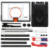 Large 2.1M-3M Height Basketball Hoop Adjustable Backboard Rim Portable Fitness