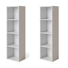 2, 3, 4 Tier Wooden Bookcase Shelving Display Shelves Storage Unit Wood Shelf
