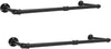 Wall-Mounted Clothes Rack Pipe Clothes Hanging Bar Each Holds up to 50 kg