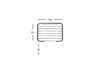 Rust Free Shower Caddy - Stainless Steel - Shower Basket Storage Shelf Rack Tidy