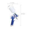 1.0MM Mini Paint Spray Gun H.V.L.P Aluminum Gun Cup Gravity Car Van