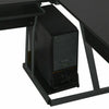 Modern L-shaped Computer Desk Corner PC Table Workstation Home Office w/ Shelves