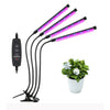 4 Head 80LED Grow Lights Growing Veg Flower For Indoor Clip Plant Lamp + Adapter
