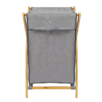 Large Laundry Basket Washing Clothes Storage Folding Basket Bin Hamper with Lid