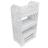 3/4/7 Tier Shoes Storage Cabinet White Door Organiser Shelf Rack Stand Unit New