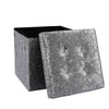 Ottoman Storage Seat Stool Trunk Toy Chest Bedding or Blanket Box Folding Bench