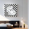 Wall Clock Illuminated / Solid Numerals Silent Retro Chic Decor 12-13inch Clocks