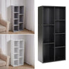 Cube 3 4 5 7 Tier Wooden Bookcase Bookshelf Storage Shelf Corner Display Stand
