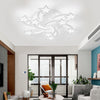 Cool White Square/Ring LED Ceiling Light Chandelier Lights Living Dining Room