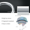 Kitchen Sink Mixer Tap Swivel Spout Dual Lever Taps Mono Modern Chrome Faucet