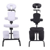 Tattoo Massage Chair Adjustable Folding Beauty Salon Therapy Stool w/ Carry Bag