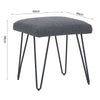 Linen/Velvet Footstool Rest Stool Chair Seat Kid Children Dressing Table Nursery