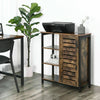 Industrial Small Sideboard Cabinet Vintage Cupboard Door Shelving Rustic Unit