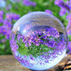 100mm Clear Crystal Ball Magic Healing Meditation Sphere Photography Home Decor