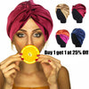 Women Silk Night Sleeping Cap Hair Bonnet Hat Head Cover Satin Turban Wrap Hats