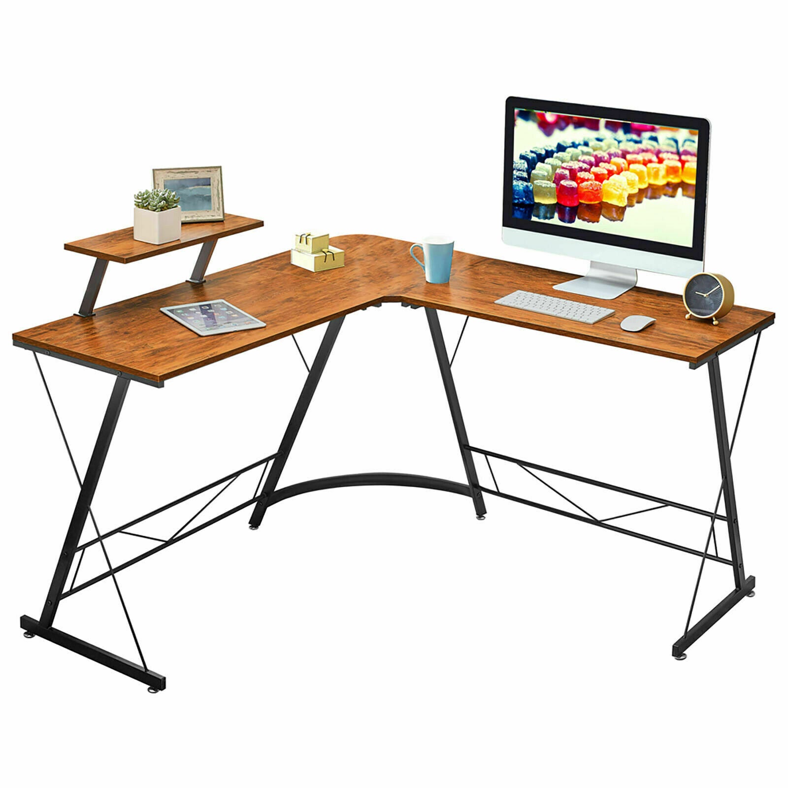 Mr ironstone deals l shaped desk