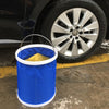 9/11/13 Litre L COLLAPSIBLE FOLDING WATER BUCKET Foldable Camping Car Wash UK