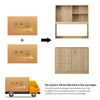Kitchen Sideboard Storage Cabinet Cupboard Dining Room Pantry Buffet Organiser