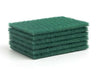 20pcs Abrasive Finishing Pads Smart Repairs Scotch Brite Green polyester UK