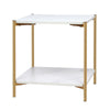Coffee Table Marble Effect Tea Table Sofa Nested Side End Table Living Room Home