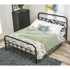 Panana HOSPITAL STYLE 3FT 4FT 4FT6 SINGLE DOUBLE METAL BEDS W/HIGH HEADBOARD