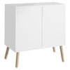 Industrial Kitchen Storage Buffet Cabinet Sideboard with 3 Drawers & Door Wooden