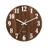 12 Luminous Vintage Wall Clock Round Antique Hanging Clock for Bedroom Office