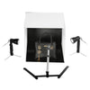 60cm LED Light Room Photo Studio Photography Lighting Tent Kit Backdrop Mini Box