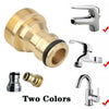 Universal Tap Connector Mixer Kitchen Garden Hose Adaptor Pipe Joiner Fitting