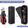Portable Golf Club Travel Bag w/3 Pull Handles 600D Heavy Duty Gulf Travel Bag