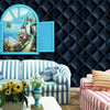 3D Vintage Leather Textured Wallpaper PVC Mural Realistic Look TV Background New