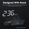 Car Digital GPS Speedometer HUD Head-Up Display Overspeed Tired Warning Alarm