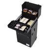 Large Makeup Case Trolley Nail Technician Cosmetic Vanity Storage Organiser Box