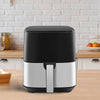Air Fryer 5L 1450W Power Basket Health Fryer Digital Display Stainless Steel New