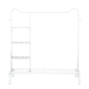 Modern Heavy Duty Clothes Rail Rack Garment Display Stand Bedroom Open Wardrobe