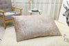 LARGE RECTANGLE CRUSHED VELVET FLOOR SEATS CUSHION COVERS LOUNGER 60x80CM