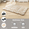 Futon Mattress Floor Roll Up Mattress Tatami Mat Washable Cover with Carry Bag