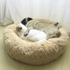 Pet Dog Cat Bed M/L/XXL/3XL/4XL-sized Luxury Shag Warm and Fluffy Donut Cushions