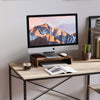 Bestier 40cm Wooden Monitor Stand for 15.6'' Laptop PC and Computers Screen