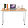 Large 120cm PC Computer Desk Writing Study Table Office Workstation Metal Frame