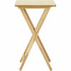 Folding Snack Table Wooden Foldable TV Dinner Laptop Picnic Tea Coffee Magazine