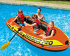 Intex Explorer Pro Dingy Inflatable Rubber Boat Air Pump Paddles 1/2/3 Person