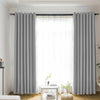 2 Panels Luxury Thermal Blackout Curtains Eyelet Ring Top Heavy Thick Grommet