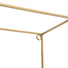 2pcs Wall Floating Shelf Metal Wire Cube Display Rack Shelving Unit Small+ Large