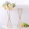 50-100cm Metal Flower Rack Column Vase Stand Display Plinths Wedding Centrepiece