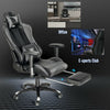 Elecwish Racing Gaming Office Chair Swivel Computer Executive Footrest Massage