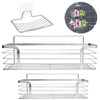 Bathroom Shower Rack Shelf Storage Organiser Basket Tidy Shelves Soap Dish Rack